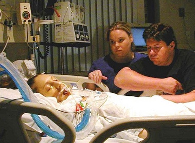 Christina Nichole Thornsberry in coma